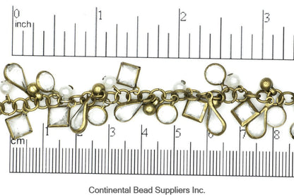 14mm Bauble Jewel Cable Specialty Chain Sold by The Foot - CH 906