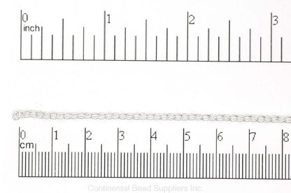 2.5mm Round Cable Chain sold by the Foot - CH 924