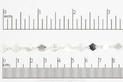 2mm x5mm Diamond Specialty Chain Sold by The Foot - CH 925