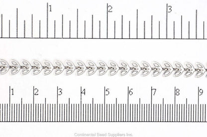 6.4mm Butterfly Petal Chevron Chain - Made of plated brass - Sold by the foot - Ch-161