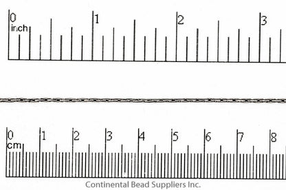 1.25mm Beading Chain - Available in Multiple Colors - Sold by The Foot - CH 874