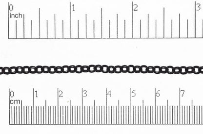 4mm Rolo Chain (Inside diameter 3.25mm) Sold by The Foot - CH 855