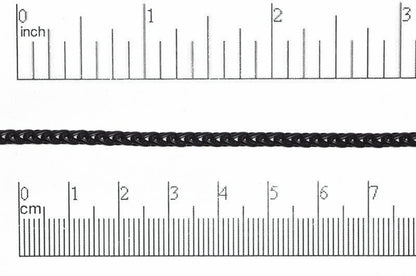 3mm Wheat Byzantine Chain Sold by The Foot - CH 857