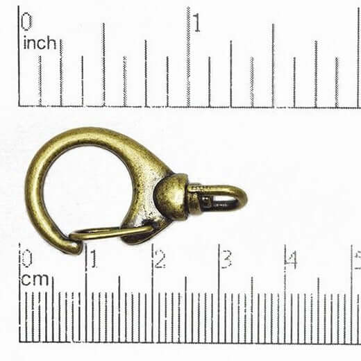 Swivel Lobster Clasp 33mm x 19mm Sold By The Piece