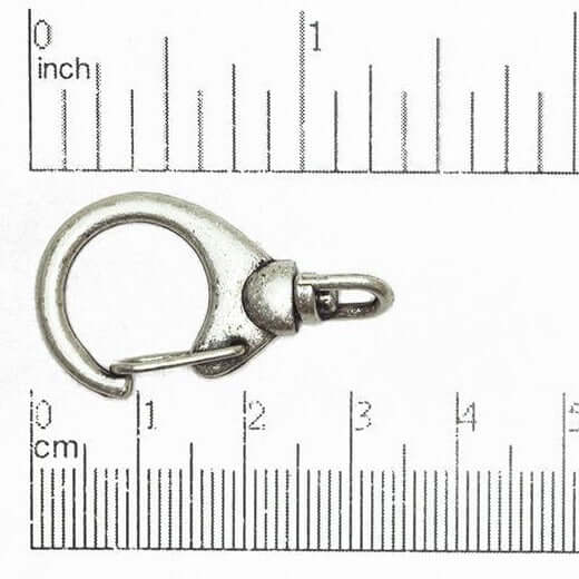 Swivel Lobster Clasp 33mm x 19mm Sold By The Piece