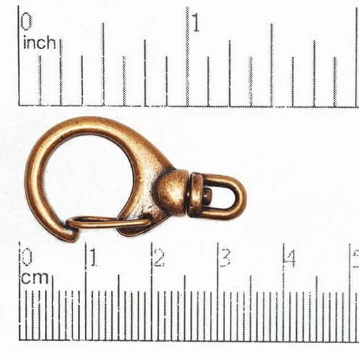 Swivel Lobster Clasp 33mm x 19mm Sold By The Piece