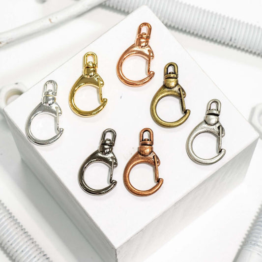 Swivel Lobster Clasp 33mm x 19mm Sold By The Piece