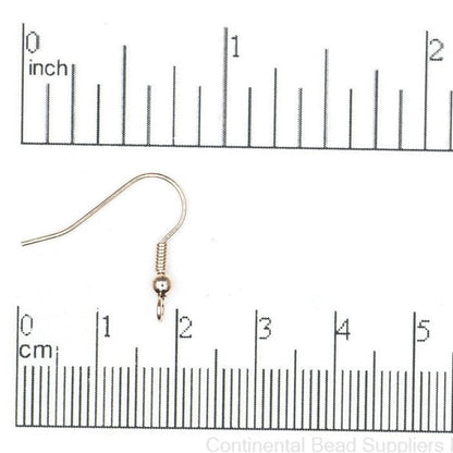French Ear Wire for Making Earrings- Available in Many Finishes - Sold by the Dozen - EW5000