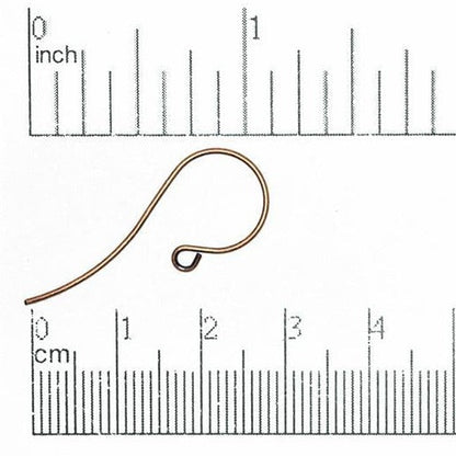 Shepherd Hook French Ear Wire. Sold by the Dozen - EW5008