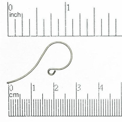 Shepherd Hook French Ear Wire. Sold by the Dozen - EW5008