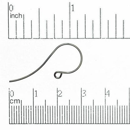 Shepherd Hook French Ear Wire. Sold by the Dozen - EW5008