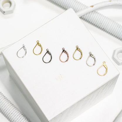 15mm x 10mm Leverback Earwire. Sold by the Dozen - EW5009