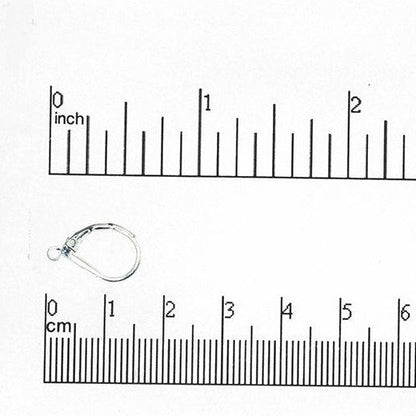 15mm x 10mm Leverback Earwire. Sold by the Dozen - EW5009