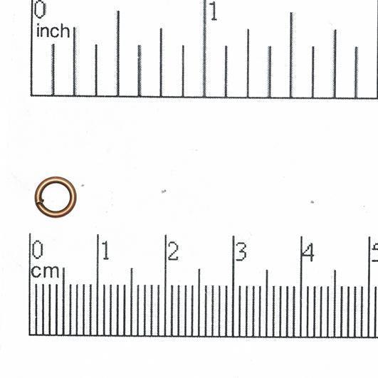 6mm 18 Gauge Closed Soldered Rings - Available in Multiple Finishes - Sold by the Gross - SOL/R6
