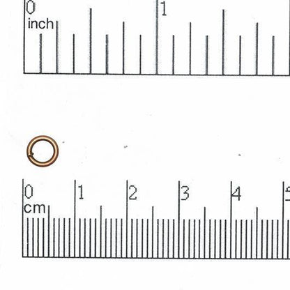 6mm 18 Gauge Closed Soldered Rings - Available in Multiple Finishes - Sold by the Gross - SOL/R6