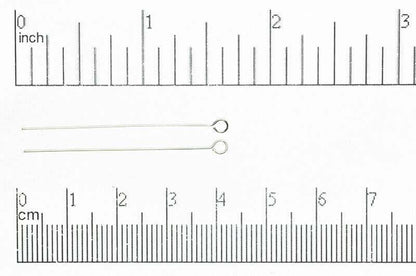 1.5 Inch Eye Pin - 24 Gauge Wire - Available in Multiple Colors - Sold Individually - E/P1.5