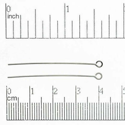 1.5 Inch Eye Pin - 20 Gauge Dead Soft Wire available in Multiple Colors sold by 1/4lb - E/P1.5DS
