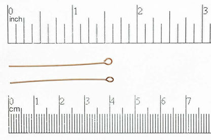 1.5 Inch Eye Pin - 24 Gauge Wire - Available in Multiple Colors - Sold Individually - E/P1.5