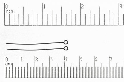 1.5 Inch Eye Pin - 24 Gauge Wire - Available in Multiple Colors - Sold Individually - E/P1.5