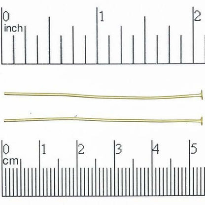 2 Inch Head Pin - 20 Gauge Wire available in Multiple Colors sold Individually - H/P2