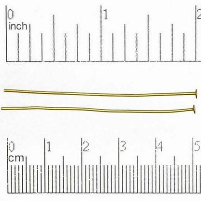 2 Inch Head Pin - 20 Gauge Wire available in Multiple Colors sold Individually - H/P2