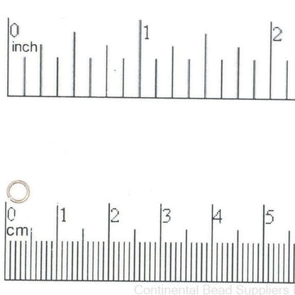 4mm 21g Jump Rings - Available in Multiple Colors - Sold in 25 Gram Packages (Approx. 700pcs) - JR4