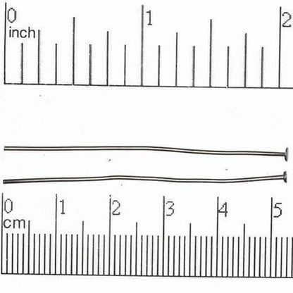 2 Inch Head Pin - 20 Gauge Wire available in Multiple Colors sold Individually - H/P2