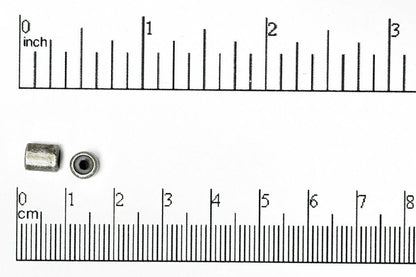 7mm x 5mm Barrel Shaped String-On Clasp w/Silicone Grommet sold by the Piece - SOC 2